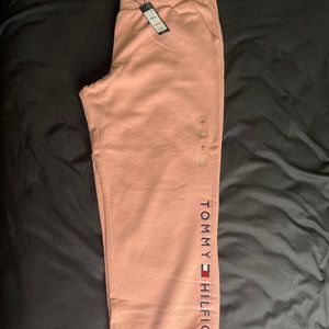 WOMEN'S TOMMY HILFIGER SWEAPANTS LOGO 100% AUTEHTNIC